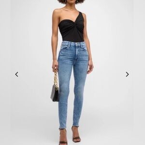 Mother The Looker Jeans in Leaving Paradise Wash